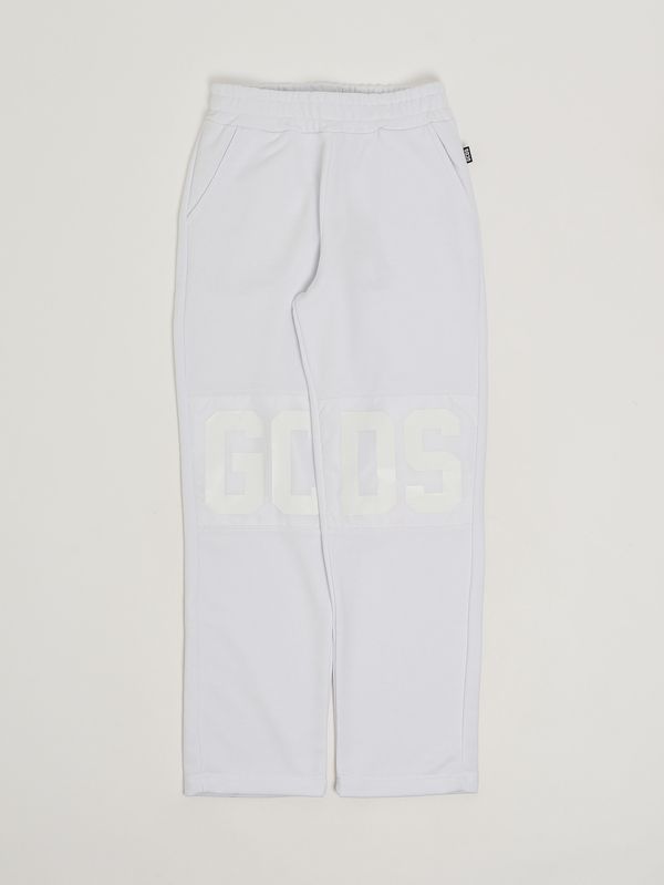 1. Pantalon en molleton pour garçon Blanc GCDS z0ujqi598f004