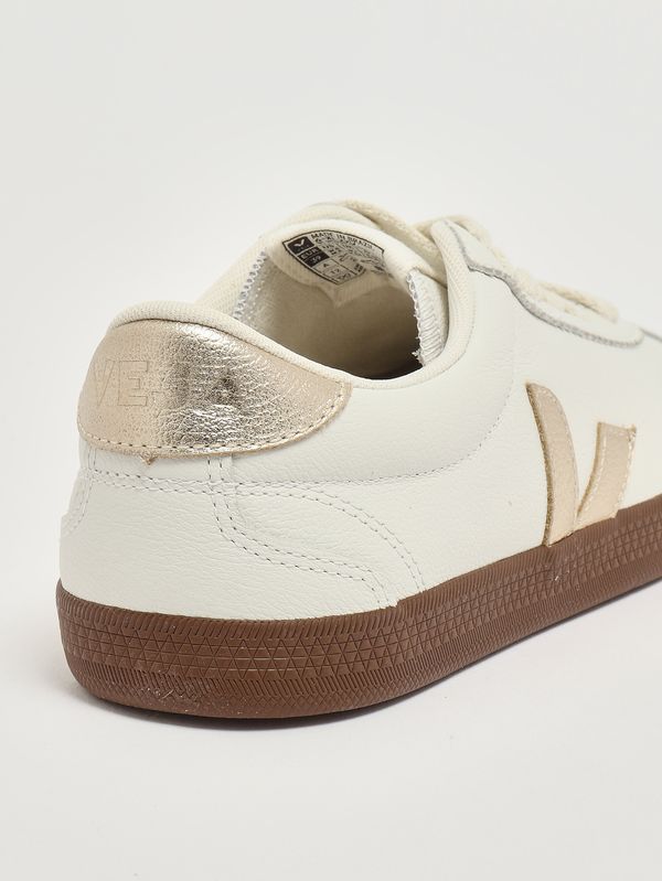 5. Damen-Sneaker Volley aus Leder Butter-Gold Veja vo2021413