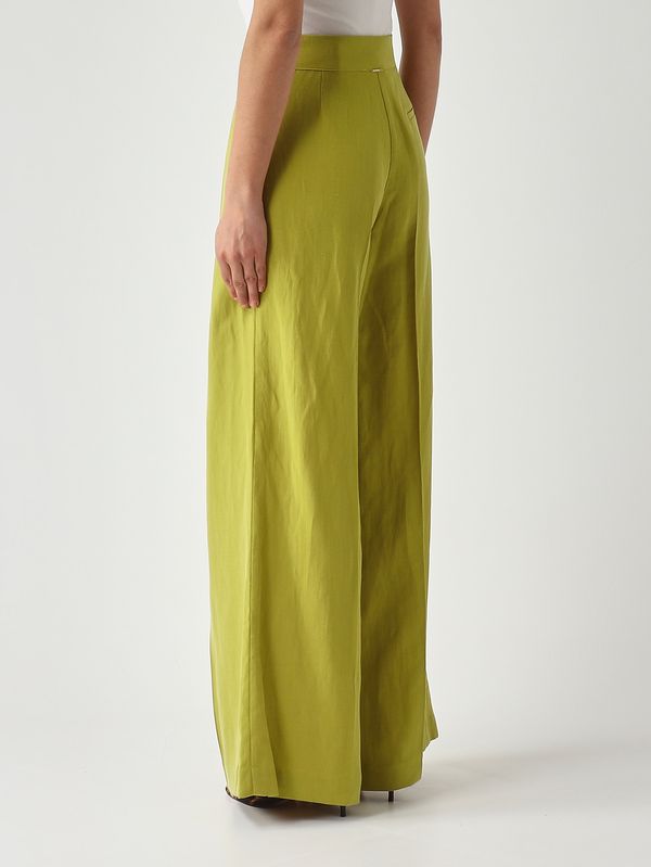 4. Pantalone donna in lycra e lino Avogado Oil Twinset 261tt2552