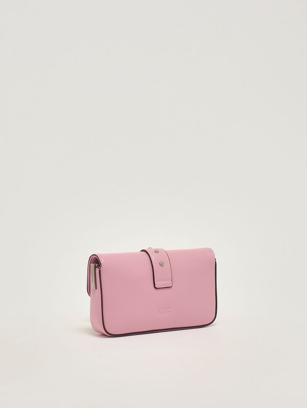 3. Borsa donna Love One Slouchy Baby in pelle Rosa Pinko 105353a0qo