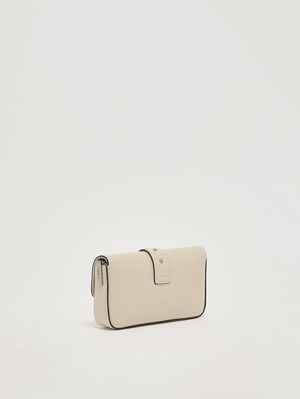 3. Sac femme Love One Slouchy Baby en cuir Blanc