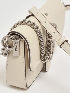 6. Sac femme Love One Slouchy Baby en cuir Blanc
