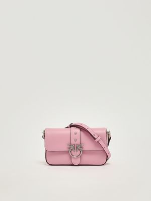 4. Borsa donna Love One Slouchy Baby in pelle Rosa
