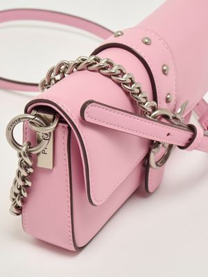 6. Borsa donna Love One Slouchy Baby in pelle Rosa