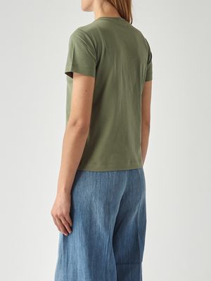 4. Quentin women's cotton T-shirt Green