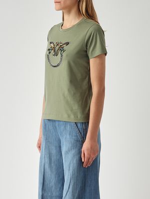 3. Quentin women's cotton T-shirt Green