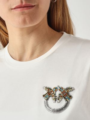 5. T-shirt donna Strepitoso in cotone Bianco