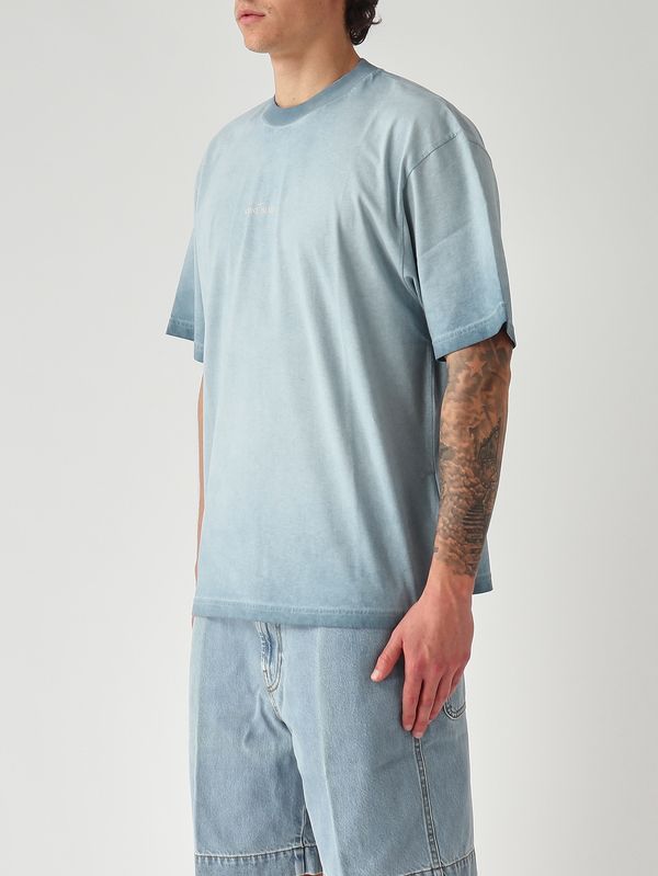 3. Herren-T-Shirt aus gekämmtem Baumwolljersey Pastell-Hellblau Stone Island l1s152100002s0366