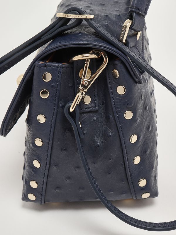 5. Borsa donna Postina baby in pelle cactus Blue Soffio Di Vetro Zanellato 0680102230000 b