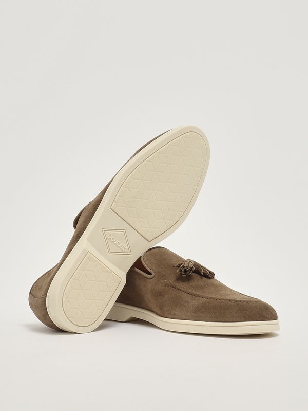 4. Mocassins homme en daim Cacao Doucal's du3415nwmauy009