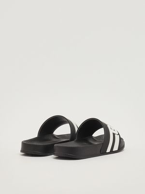 3. Kids' rubber sandals Black-White