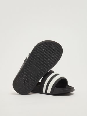 4. Kids' rubber sandals Black-White