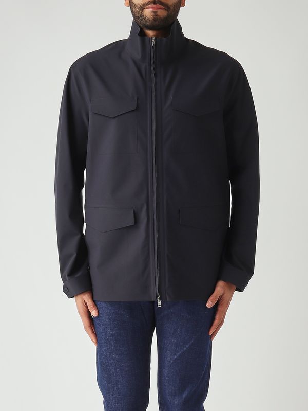 1. Men's nylon jacket Blue Herno fi000150u12301sz