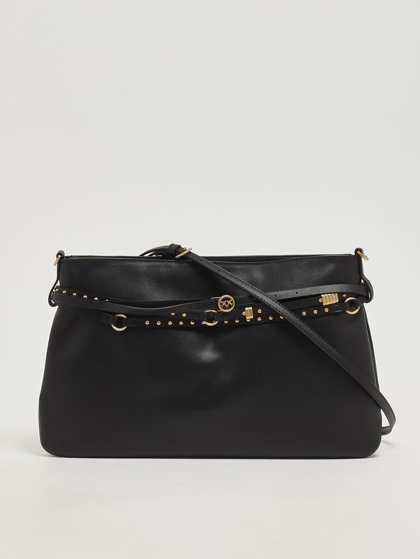5. Damentasche Belt Bag aus Leder Schwarz Pinko 105903a0qo