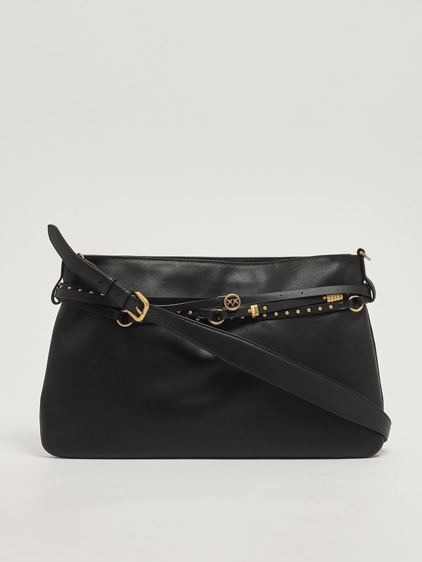 4. Damentasche Belt Bag aus Leder Schwarz Pinko 105903a0qo