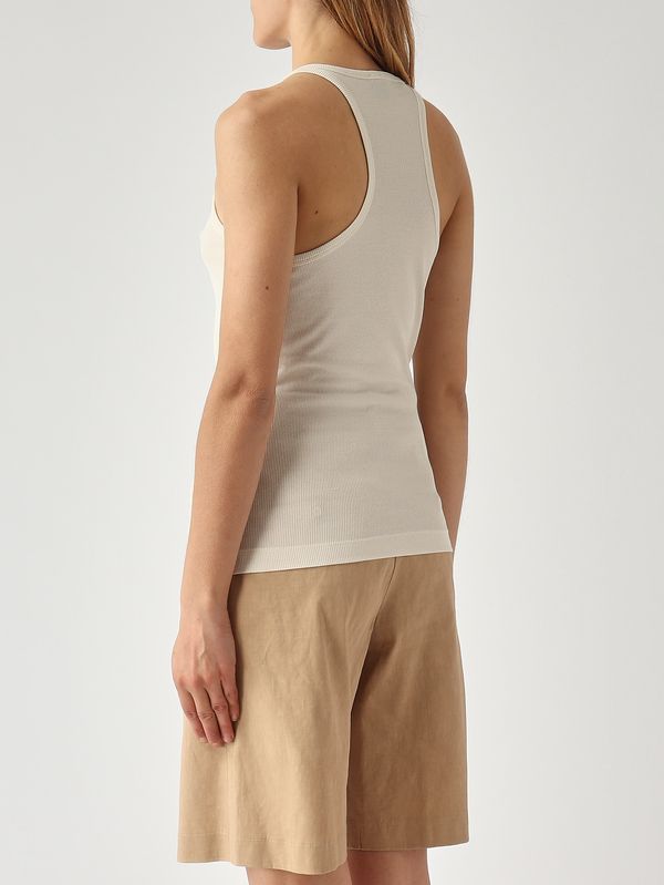 4. Canotta donna in cotone stretch Beige Pinko 106633a32c