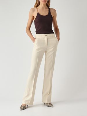 2. Canotta donna in cotone stretch Marrone