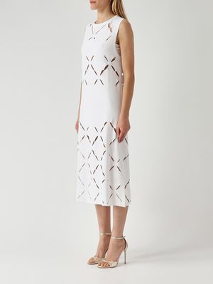 3. Robe femme Ruby en viscose mélangée Blanc