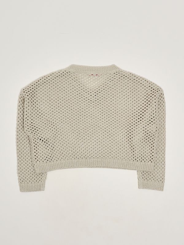 2. Girls' viscose Lurex top Natural Liu Jo ga6044ma76r