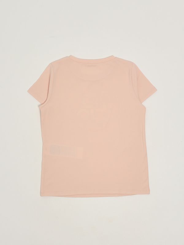 2. T-shirt bambina in cotone stretch Rosa Liu Jo ga6167js003