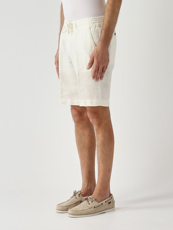 2. Bermudas Malibu para hombre en lino puro. Leche Briglia malibu300034