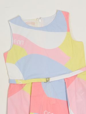 3. Abito bambina in cotone Multicolor