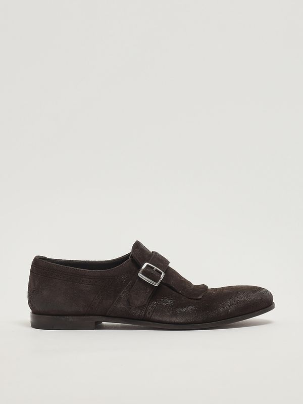 Mocassins homme Shanghai Laser en daim Tête de Maure Church's