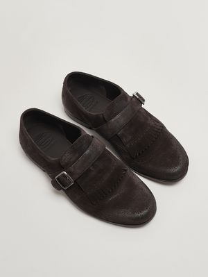 2. Mocassins homme Shanghai Laser en daim Tête de Maure