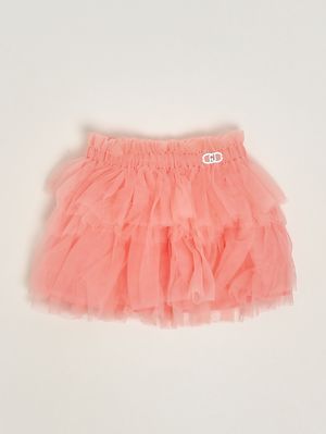 1. Falda de tul para bebé Coral
