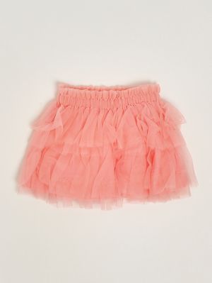 2. Falda de tul para bebé Coral