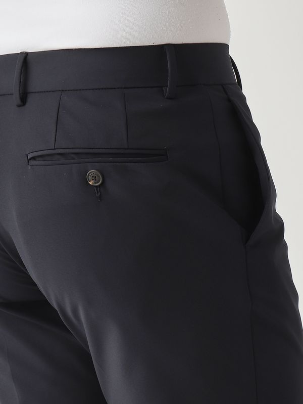 5. Pantalón para hombre Elton de tejido técnico elástico Azul marino L.B.M. 1911 843865206