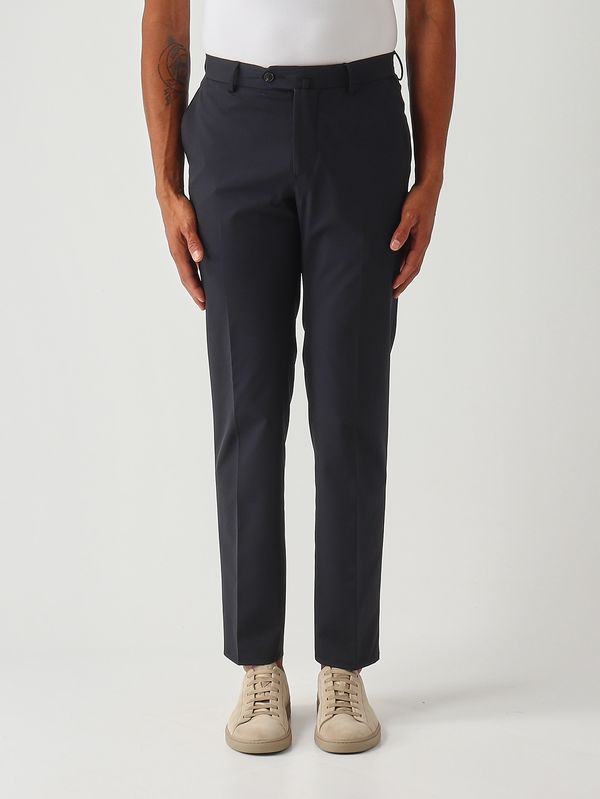 1. Pantalón para hombre Elton de tejido técnico elástico Azul marino L.B.M. 1911 843865206