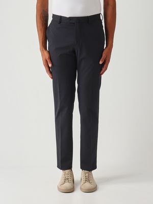 1. Pantalón para hombre Elton de tejido técnico elástico Azul marino