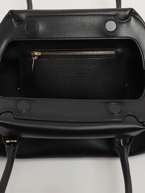 5. Tallia Trunk Damenhandtasche aus veganem Leder Tiefschwarz