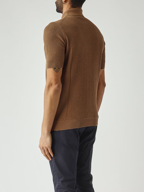 4. Camicia uomo in crêpe di cotone Biscotto Filippo de Laurentiis ca3mccr14l