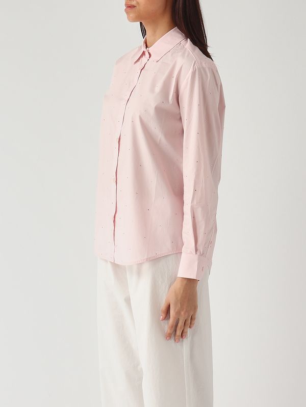 3. Camicia donna Meredith in cotone Rosa MC2 Saint Barth mdh001