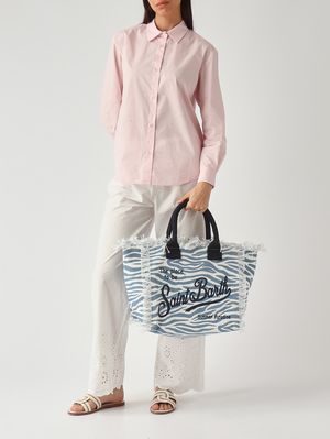2. Camicia donna Meredith in cotone Rosa