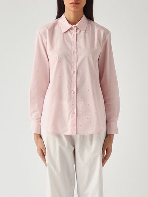 1. Camicia donna Meredith in cotone Rosa