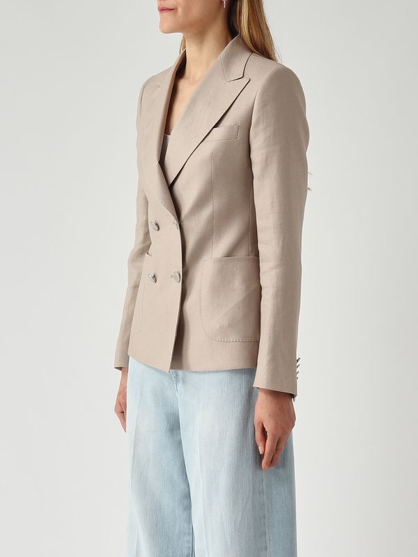 3. Blazer de lino J-Coral para mujer Tórtola Tagliatore jcoral1ek340021