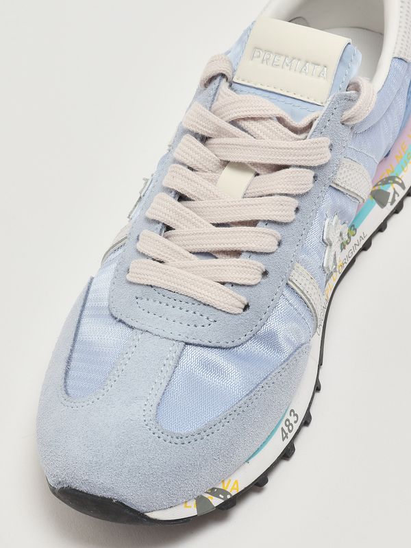 5. Lucyd 0.1 8143 women's leather sneakers Sky Premiata lucyd0.18144