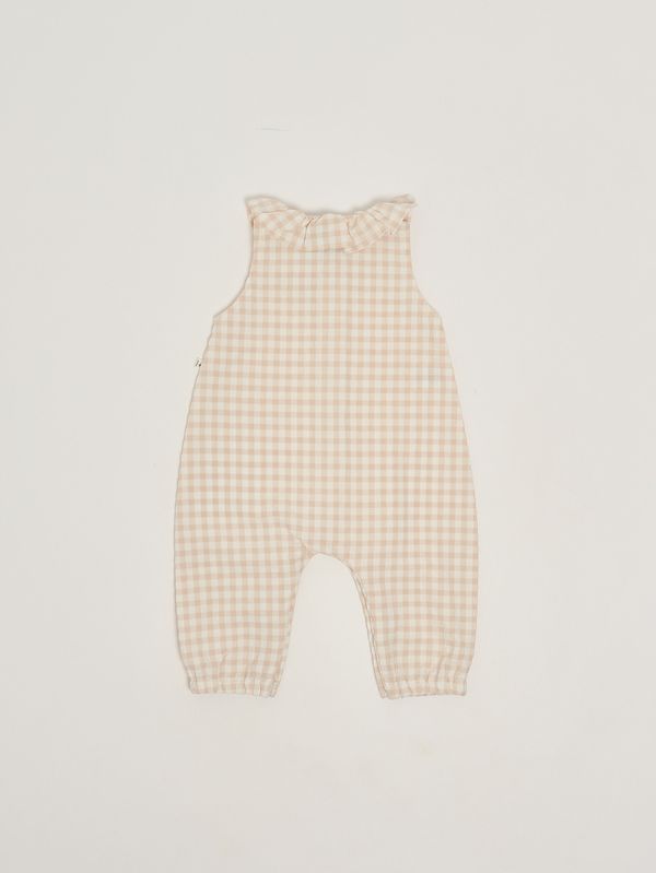 2. Tuta neonata in misto cotone Bianco-Nude 1+ in the family egina