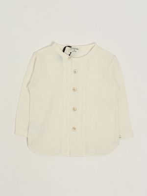 1. Camicia neonato in cotone Latte