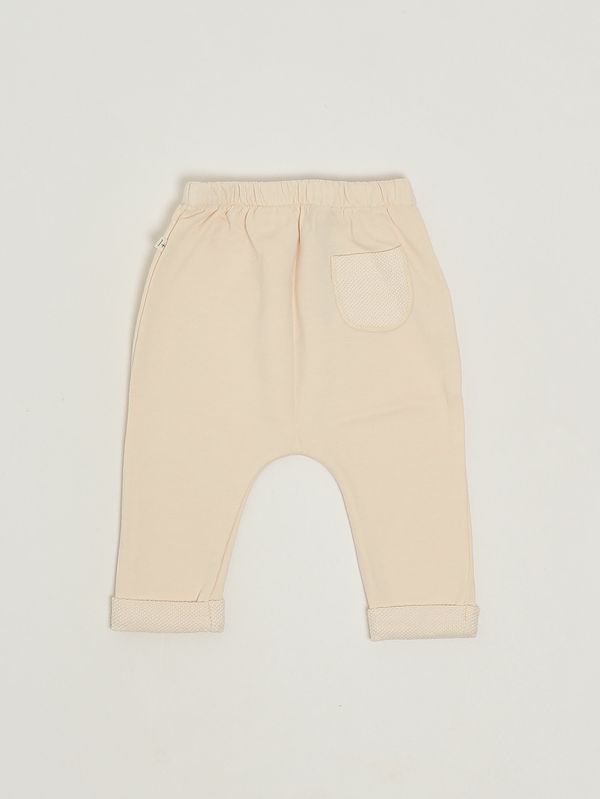 2. Pantalone neonato in misto cotone Nude 1+ in the family telos