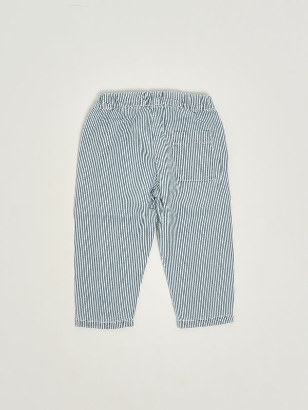 2. Babyhose aus Baumwolle Weiß-Hellblau 1+ in the family sineu