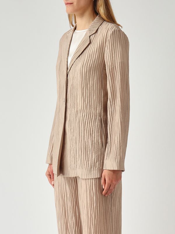 3. Blazer de mujer en tejido lurex. Arena Emporio Armani ew003445af20830