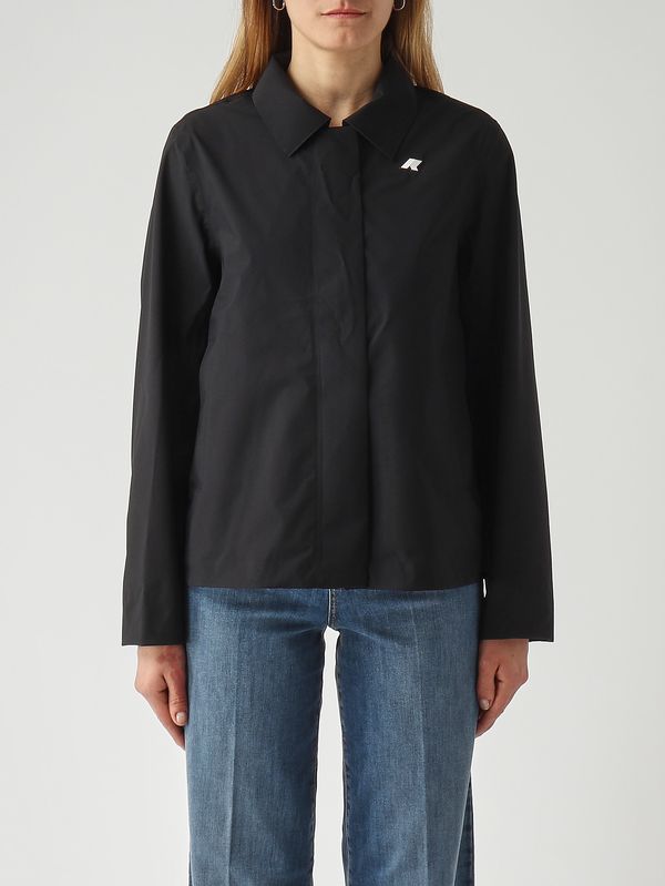 1. Veste Arabel Stretc 2L en nylon recyclé pour femme Noir K-Way k61338w
