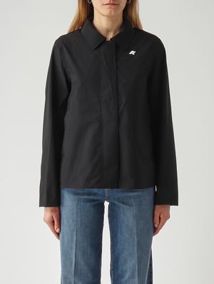 1. Veste Arabel Stretc 2L en nylon recyclé pour femme Noir