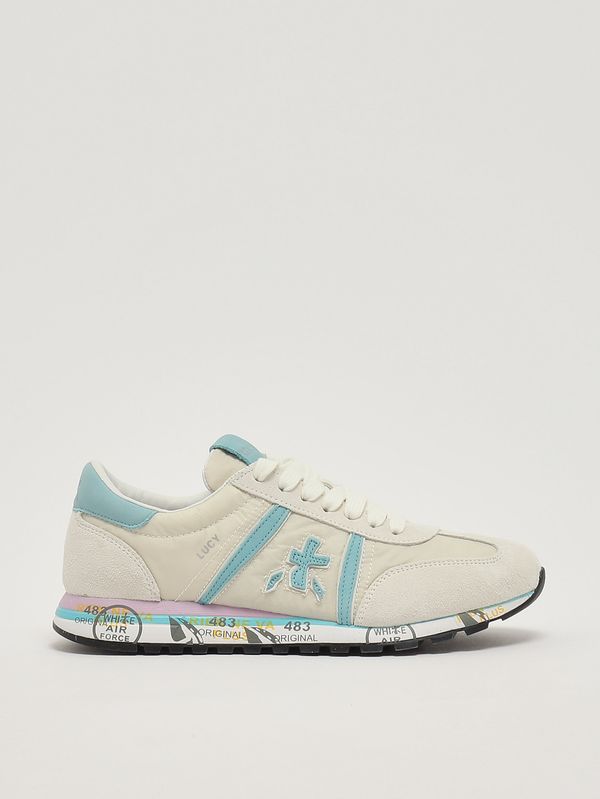 1. Damen-Sneaker Lucy 0.1 8143 aus Leder Weiß Premiata lucyd0.18143