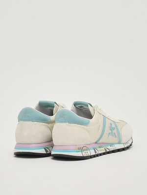 3. Damen-Sneaker Lucy 0.1 8143 aus Leder Weiß