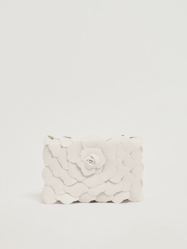 Pochette Caleta en simili cuir pour femme Blanc Twentyfourhaitch